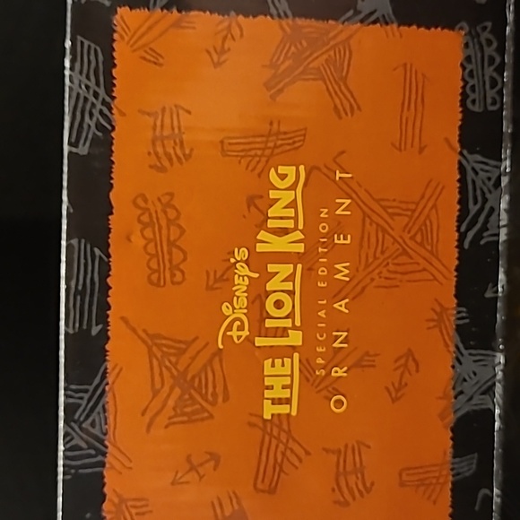 🦁 Disney The Lion King Broadway Musical Special Edition Simba Mask Ornam - Picture 3 of 7